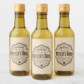 Flüssige Funny Sticker Name Party Flasche Gin Unic Weinetikett (Flaschen)