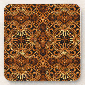 Flüssige Golden Bars Getränkeuntersetzer (Vorderseite)