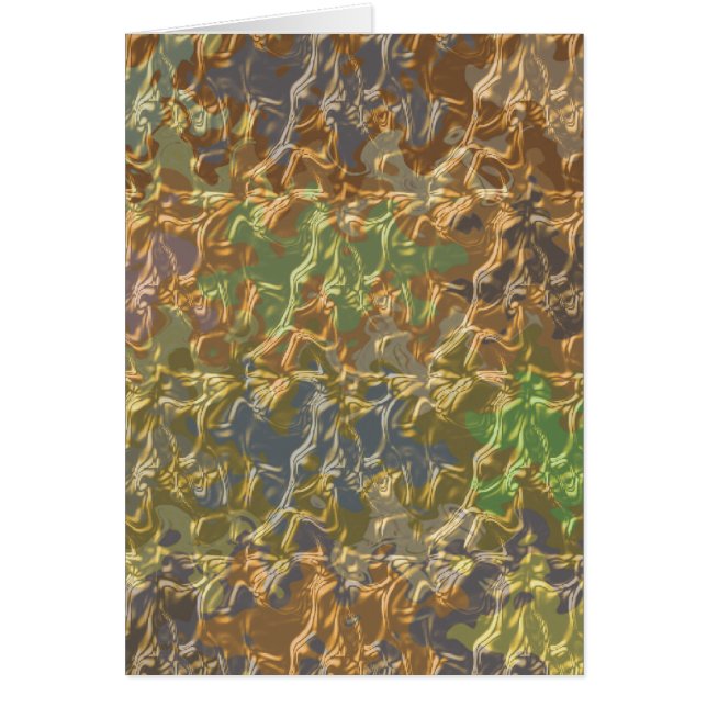 Flüssige Goldstränge in der seltenen (Vorne)