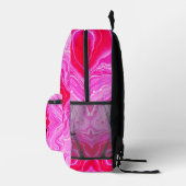 Flüssige, heiße Farbe (bestes Geschenk für Mädchen Bedruckter Rucksack (Rechts)