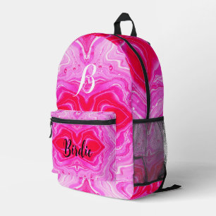 Flüssige, heiße Farbe (bestes Geschenk für Mädchen Bedruckter Rucksack