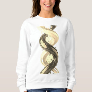 Flüssige Helix Smaragd Kontinuum Alchemie der Bewe Sweatshirt