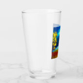 Flüssige Himmelslandschaft Glas (Rechts)