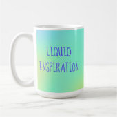 Flüssige Inspiration-Tasse Kaffeetasse (Links)