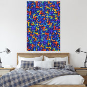 Flüssige Kunst Leinwanddruck (Insitu (Schlafzimmer))