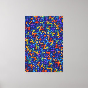 Flüssige Kunst Leinwanddruck