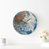 Flüssige Kunst-Wanduhr Große Wanduhr (Zuhause)