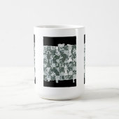 Flüssige Logik-Tassen Kaffeetasse (Mittel)