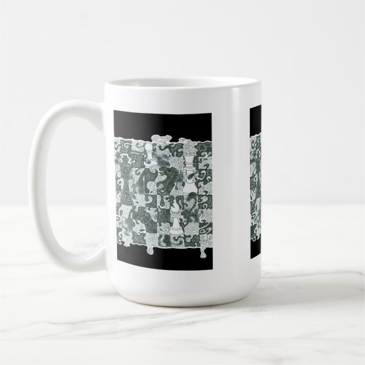 Flüssige Logik-Tassen Kaffeetasse (Links)