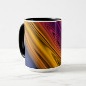 Flüssige Malerei Abstract Tasse (Vorderseite Links)