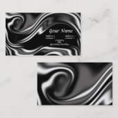 Flüssige MetallVisitenkarte Visitenkarte (Vorne/Hinten)