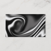 Flüssige MetallVisitenkarte Visitenkarte (Rückseite)