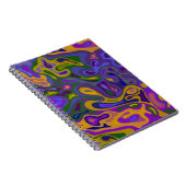 Flüssige Oberfläche 11 Notizblock (Rechte Seite)