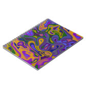 Flüssige Oberfläche 11 Notizblock (Linke Seite)