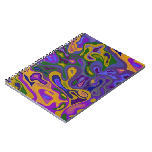 Flüssige Oberfläche 11 Notizblock (Linke Seite)