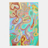 Flüssige Oberfläche 12 Geschirrtuch (Vertikal)