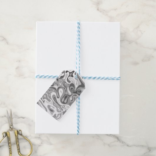 Flüssige Oberfläche 13 Geschenkanhänger (Mit Garn)