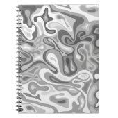 Flüssige Oberfläche 13 Notizblock (Vorderseite)