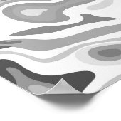 Flüssige Oberfläche 13 Poster (Ecke)