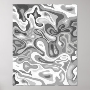 Flüssige Oberfläche 13 Poster