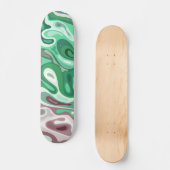 Flüssige Oberfläche 2 Skateboard (Vorderseite)
