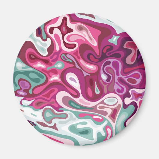 Flüssige Oberfläche 3 Magnet (Vorne)