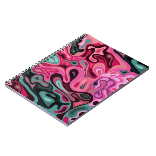 Flüssige Oberfläche 5 Notizblock (Linke Seite)