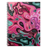 Flüssige Oberfläche 5 Notizblock (Vorderseite)