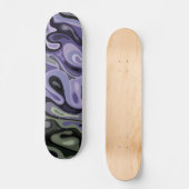 Flüssige Oberfläche 8 Skateboard (Vorderseite)