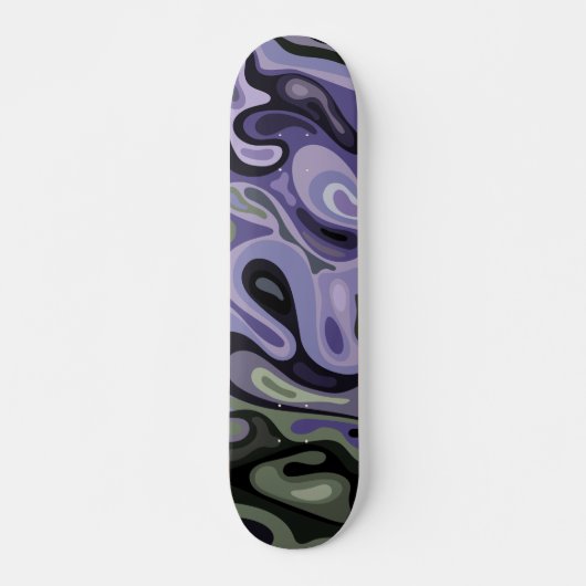 Flüssige Oberfläche 8 Skateboard (Vorne)
