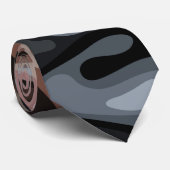 Flüssige Oberfläche 9 Krawatte (Gerollt)