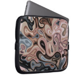 Flüssige Oberfläche 9 Laptopschutzhülle (Vorne Rechts)