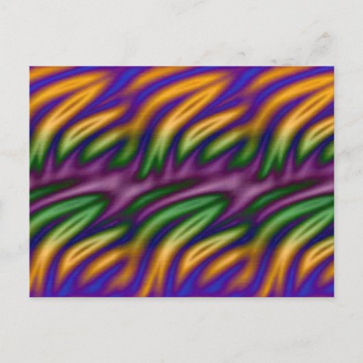 Flüssige Ölkunst Postkarte (Vorderseite)