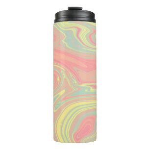 Flüssige Pastelle Thermosbecher