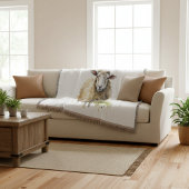 Flüssige Schafe in Weiden Decke