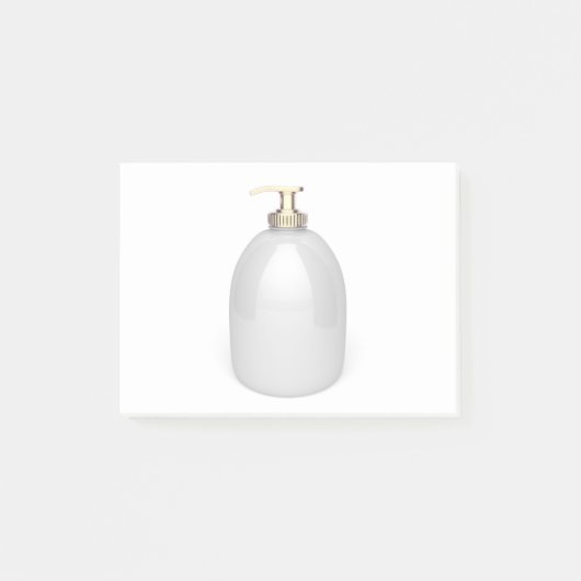 Flüssige Seife Post-it Klebezettel (Vorderseite)