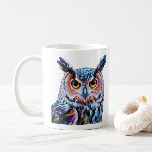 Flüssige Tintenklebefedern Kaffeetasse (Mit Donut)