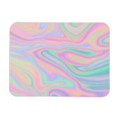 Flüssige Unicorn-Farbgestaltung Magnet (Horizontal)