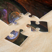 Flüssige Verbindungs-abstrakte Kunst Puzzle (Seite)