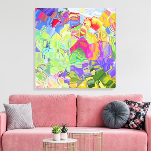 Flüssiger Farbüberzug für Canvas Leinwanddruck (Insitu (Wohnzimmer))