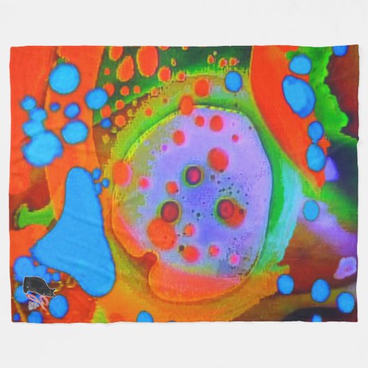 Flüssiger Fleece-Blanket Fleecedecke (Vorderseite (Horizontal))