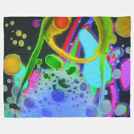 Flüssiger Fleece-Blanket Fleecedecke (Vorderseite (Horizontal))