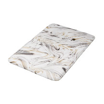 Flüssiger Gold Silver Black Marble #1