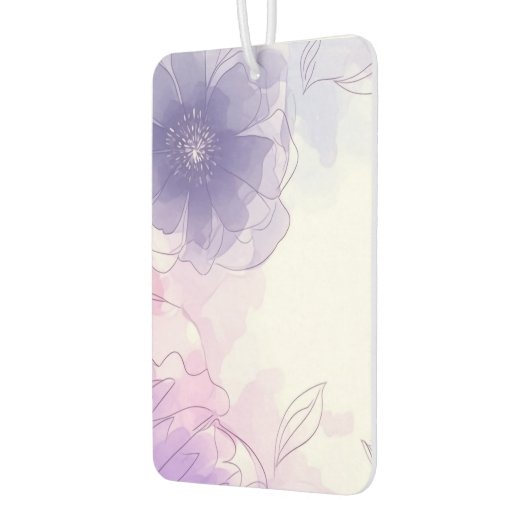 Flüssiger Hintergrund für Wasserfarben Autolufterfrischer (Links)