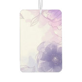 Flüssiger Hintergrund für Wasserfarben Autolufterfrischer (Rückseite)