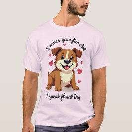 flüssiger Hundeshirt T-Shirt