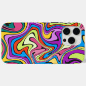 Flüssiger Lack-Marbliereffekt Case-Mate iPhone Hülle (Rückseite (Horizontal))