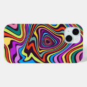 Flüssiger Lack-Marmor-Effekt Dekorativ Case-Mate iPhone Hülle (Rückseite (Horizontal))