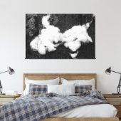 Flüssiger Leinendruck Leinwanddruck (Insitu (Schlafzimmer))