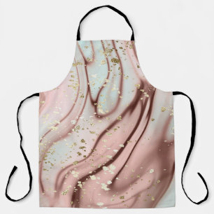 Flüssiger Marmor: abstrakter Hintergrund, vergolde Schürze